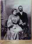 Milan Dimitrijevic i Bosiljka Ilic, ~1905.