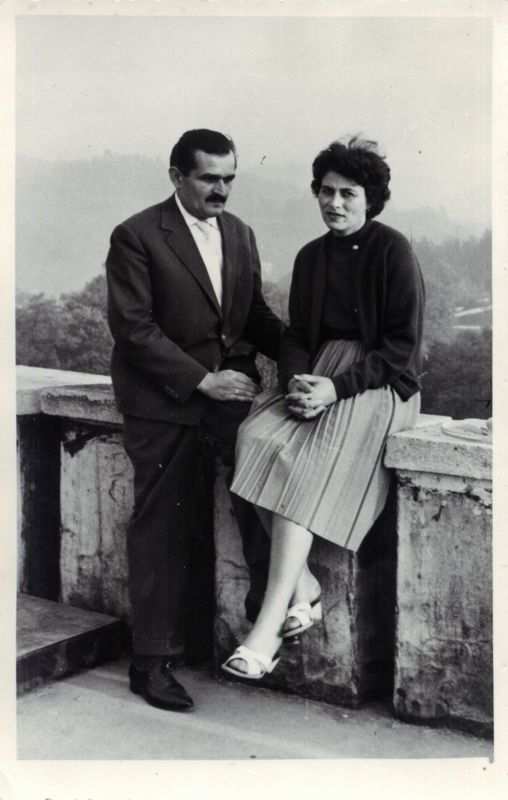 Veselin Maksimovic i Mirjana Niketic, 1961.